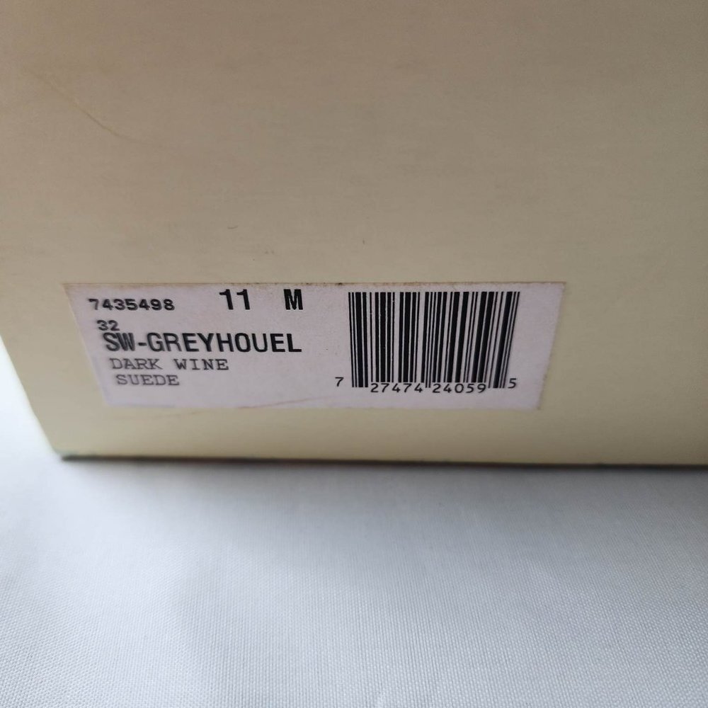 NWT Easyspirit Slip on shoes Dark Suede Wine - Picture 10 of 11